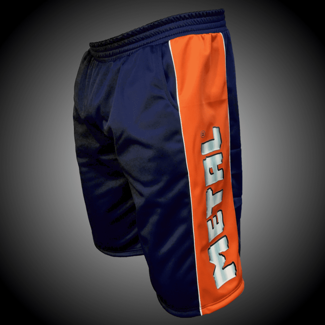 METAL Blue'n Orange Shorts - GOMETAL.COM